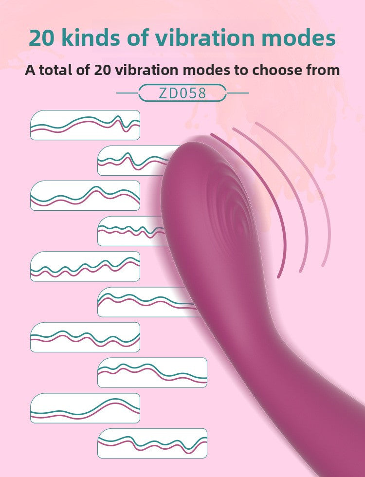 New Finger Vibrator G-Spot Instant Tide 20 Vibration Modes USB Rechargeable Portable Adult Sex Toy