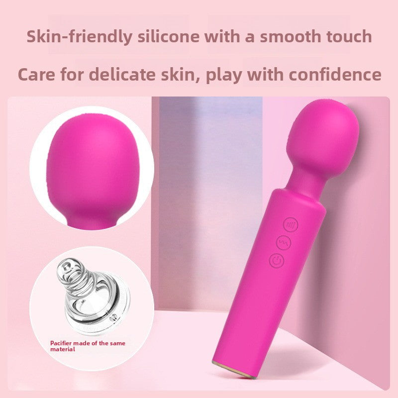 Female AV Wand Vibration 20 Frequency 8 Speed Handheld Massage Wand USB Charging Foreign Trade Hot Selling Sex Toys