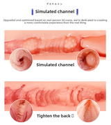 Xuanmei Solid Silicone Doll Adult Products Male Real Half Body Pussy Buttocks Inverted Mold Masturbator for Men