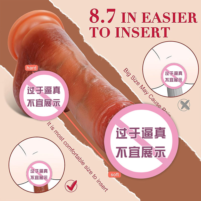Adult Products Female Apparatus Fully Automatic Thrusting Telescopic Dildo Electric Machine Realistic Dildo Dildo
