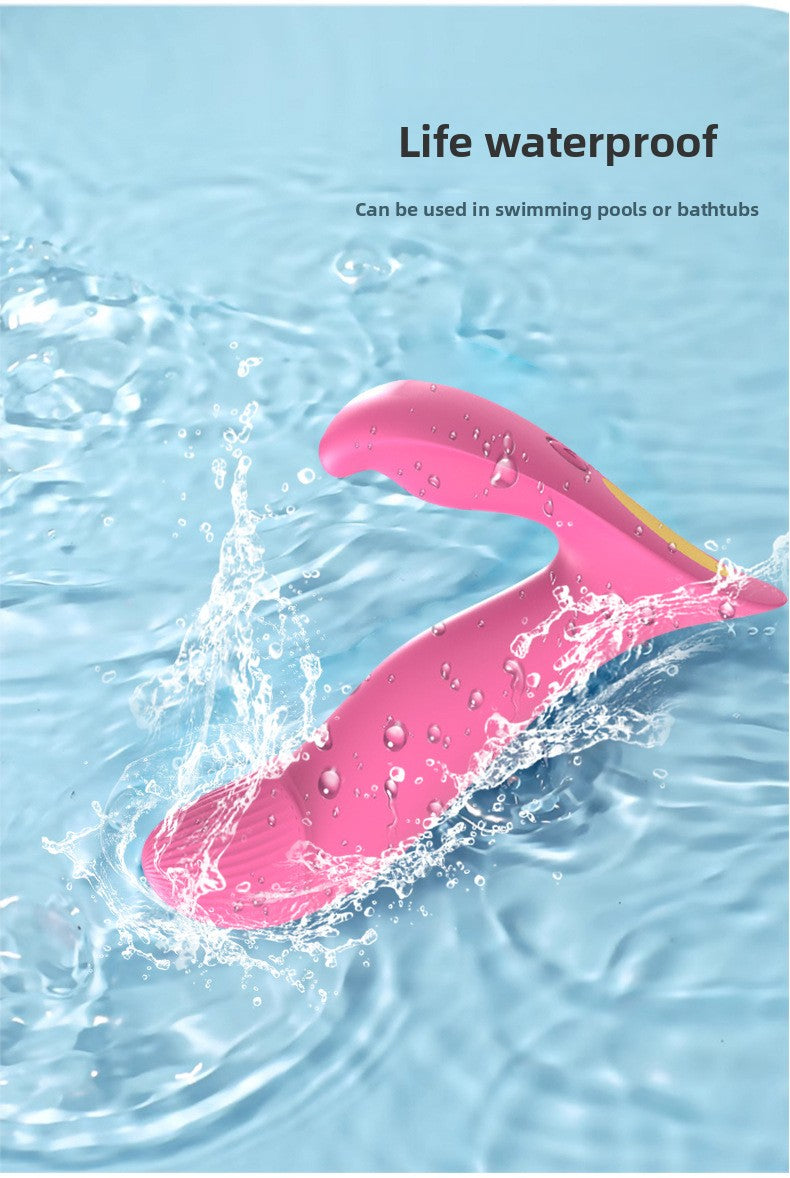 Wireless Remote Control Female Invisible Wearable Vibrator Pulse Instant Orgasm Dildo Masturbator Sex Toy