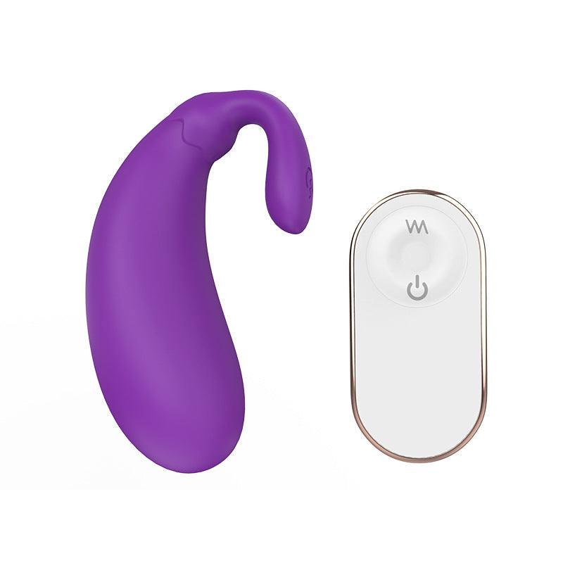 Remote Control Vibrator Egg Full Coverage Wearable Vibrator for Women Dual Point