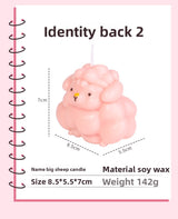 Peony Flower Low Temperature Candle 48 Degree Soy Wax Cat Paw Bear Flower Candle