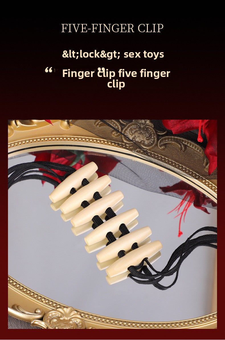 Sex Toys SM Props Finger Clamp Punishment Tool Couple Punishment Tool Finger Joint Clamp