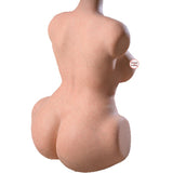 Full Silicone Realistic Half Body Male Sex Toy Vaginal and Anal Sex Doll Silicone Molded Butt