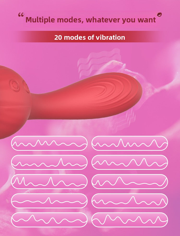 AV Vibrator Tongue Licking Adult Couple Sex Toys Female Orgasm Masturbator Sex Toys Factory