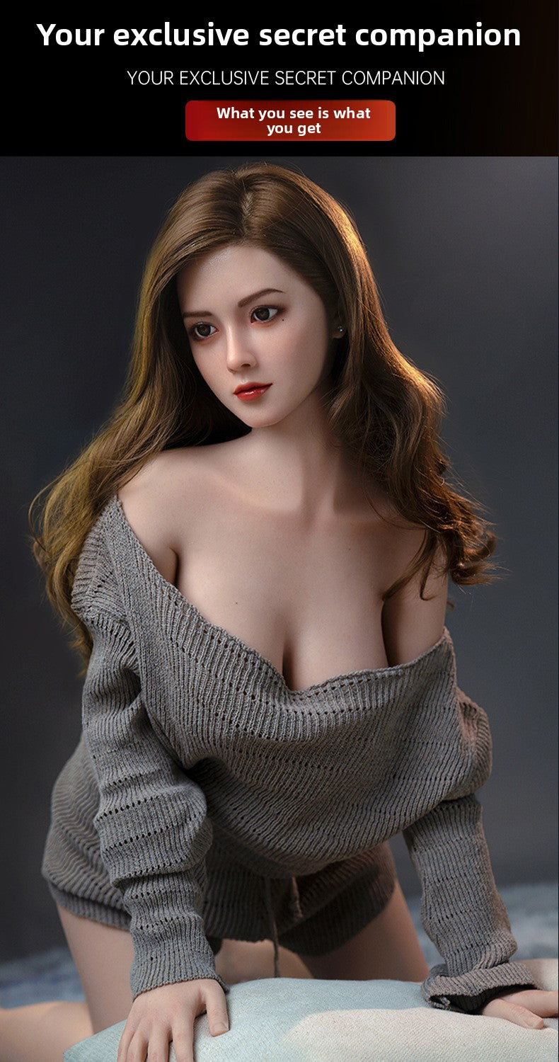 Silicone Doll Realistic Adult Male Sex Toy Non-Inflatable Full Body Skeleton Doll