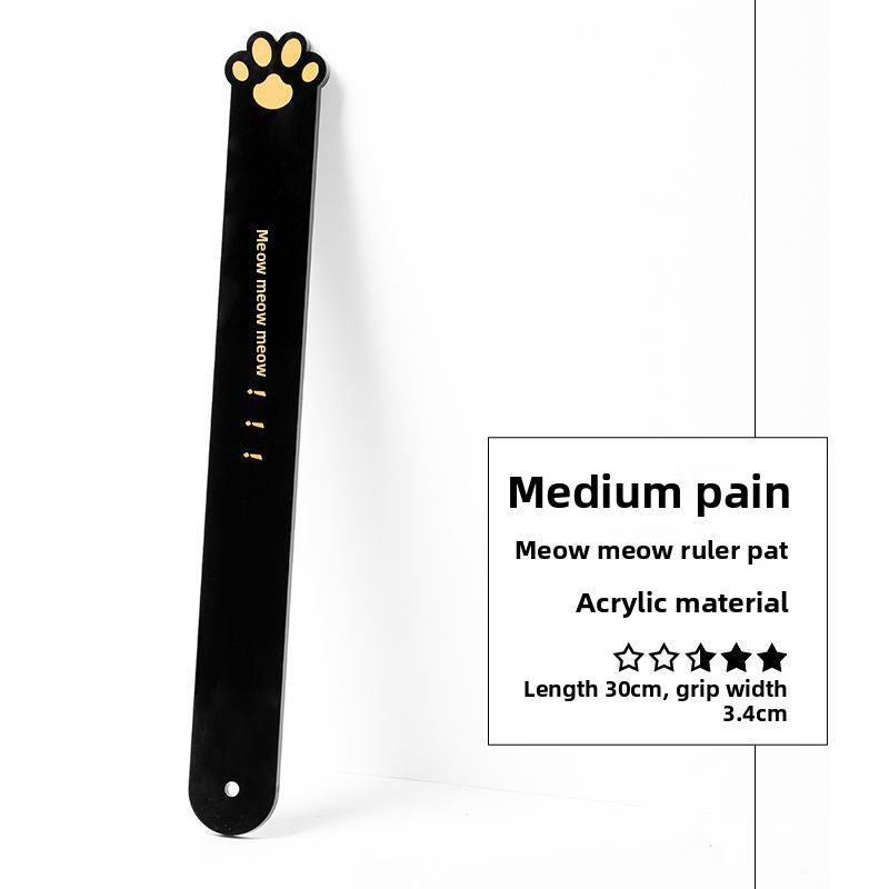 Punishment Training SM Props Acrylic Ruler Spanker Erotic Leather Spanker SP Leather Whip Pointer Alternative Adult Products