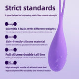 Vaginal Dumbbell 5 Balls Pelvic Floor Muscle Trainer Kegel Ball Sex Toys