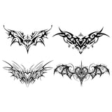 sm Sexy Props Succubus Herbal Tattoo Stickers Female Butterfly Wing Tattoo Stickers Adult Products