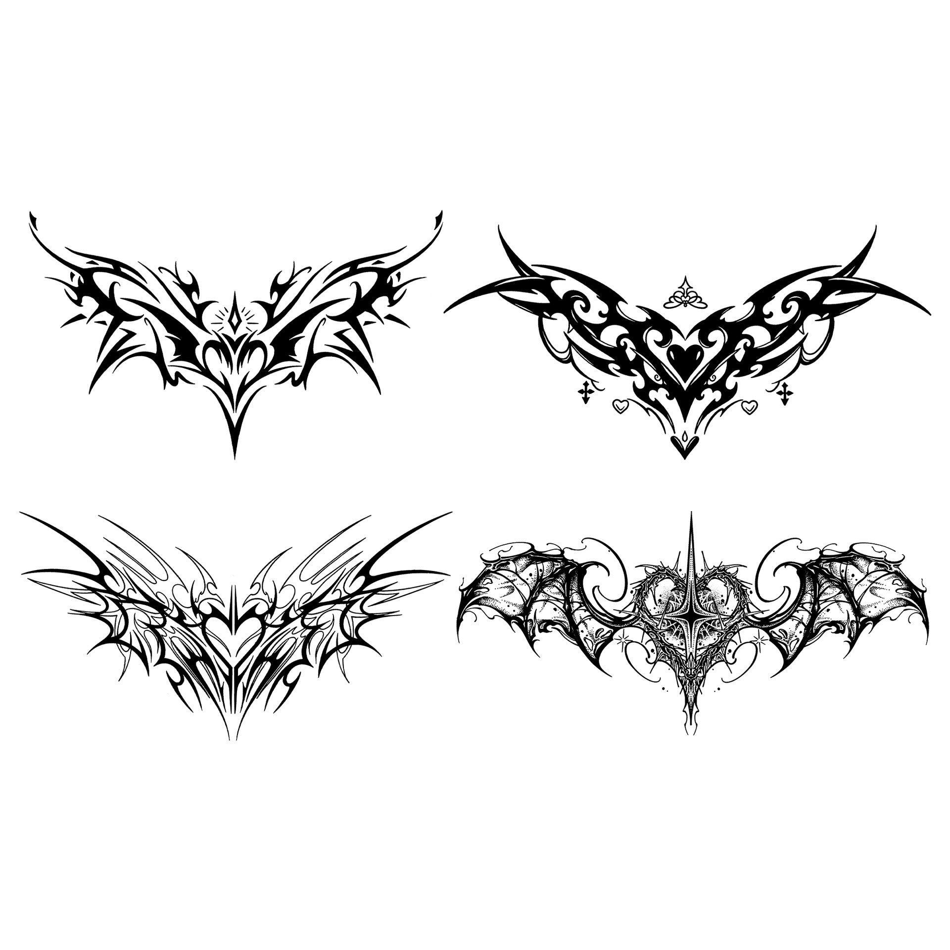 sm Sexy Props Succubus Herbal Tattoo Stickers Female Butterfly Wing Tattoo Stickers Adult Products