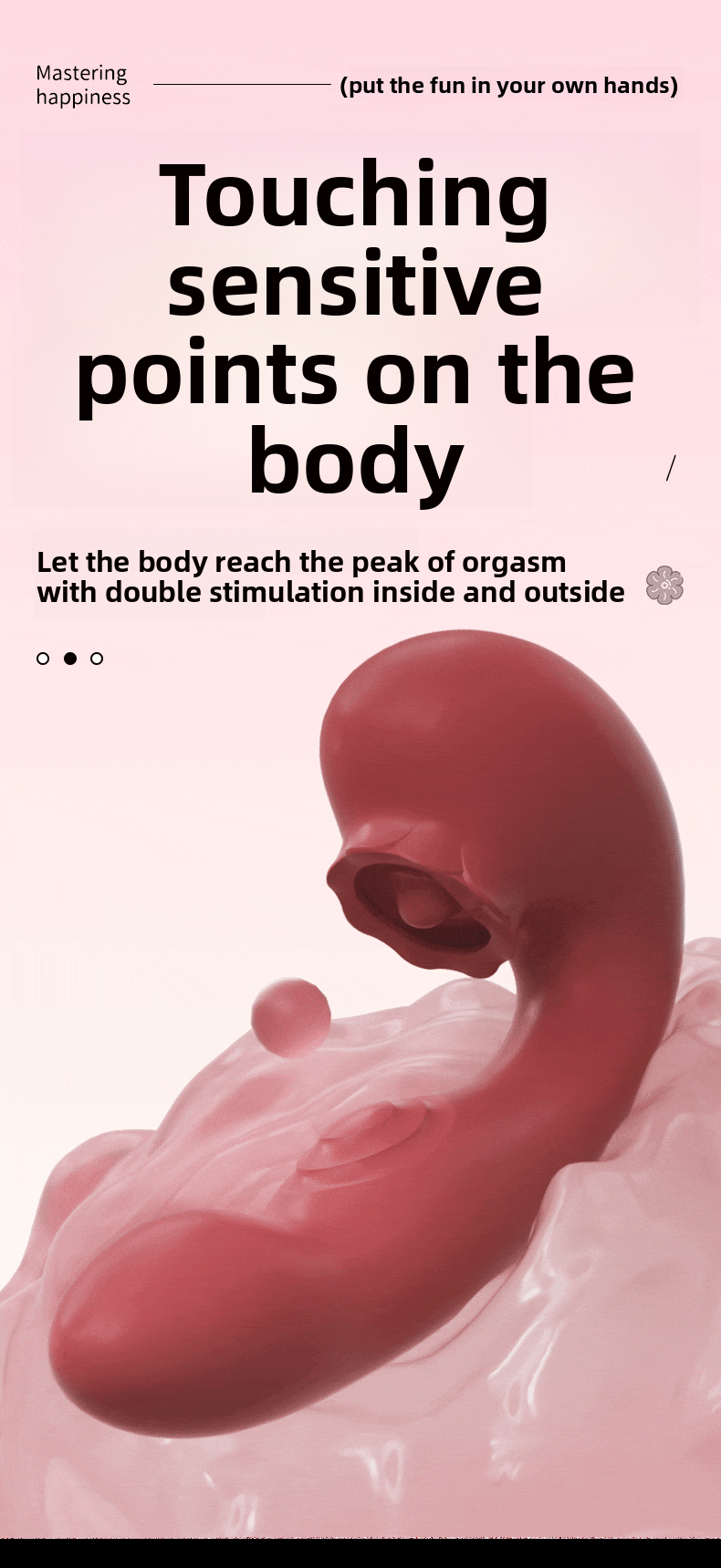 New Vibrator Female Masturbator Adult Toy Insertion Patting Adult Sex Toy Vibrator