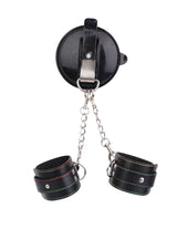 Bathroom SM Suction Cup Handcuffs Wall Binding Restraint Handcuffs Female Punishment Props Couple Sex Toys