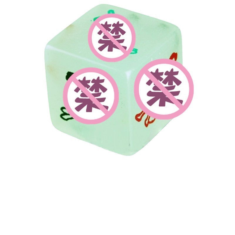 Sexy Dice Luminous Dice Couple Foreplay Flirting Toys Dice Adult Products Gift