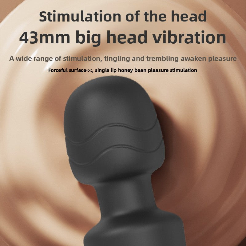 Cross-border AV Vibrator Female Masturbation Massager Clitoral Stimulation Adult Sex Toys Silicone