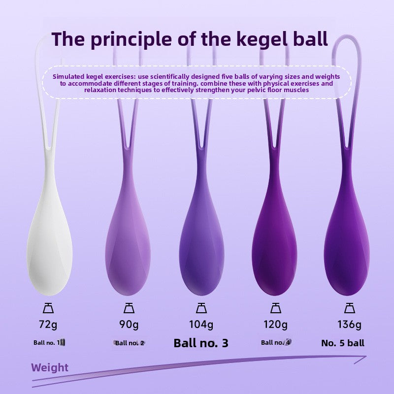 Vaginal Dumbbell 5 Balls Pelvic Floor Muscle Trainer Kegel Ball Sex Toys