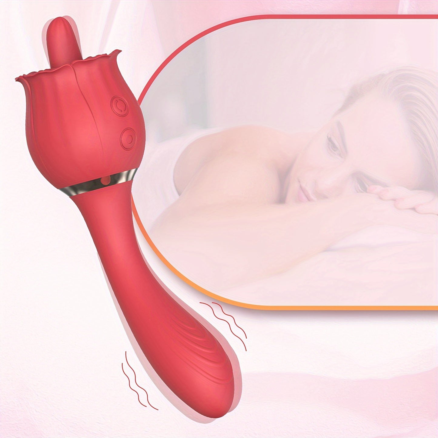 AV Vibrator Tongue Licking Adult Couple Sex Toys Female Orgasm Masturbator Sex Toys Factory