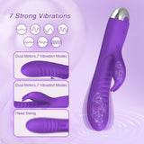 G-spot Massager Rabbit Vibrator Female Masturbator Buckle Swing Adult Sex Toys