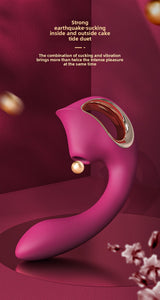 Hot Selling Sucking Strong Vibration Female Masturbation Breast Massage Clitoral Stimulation Female Masturbation Sucking Vibrator