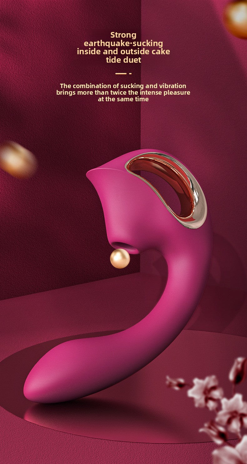 Hot Selling Sucking Strong Vibration Female Masturbation Breast Massage Clitoral Stimulation Female Masturbation Sucking Vibrator