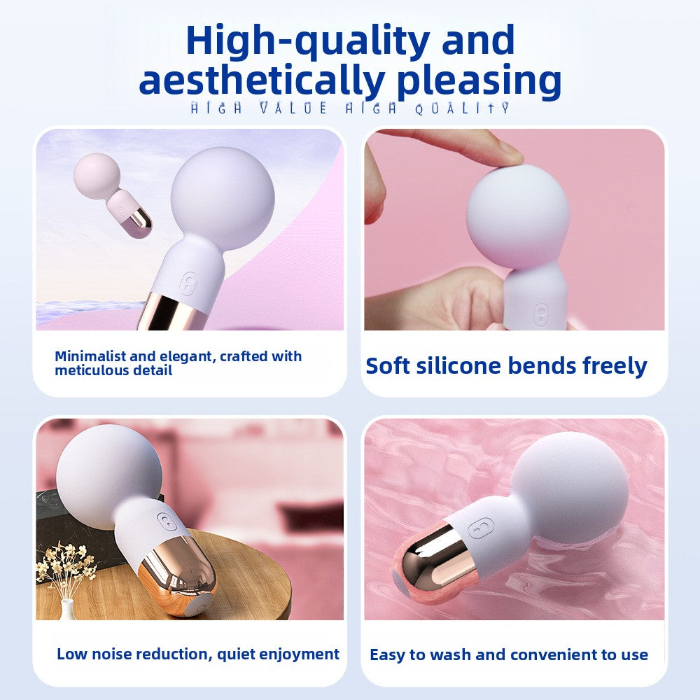 Mini Strong Vibration Shoulder and Neck Massager Muscle Relaxation Female Vibration Electric Full Body Meridian Massager