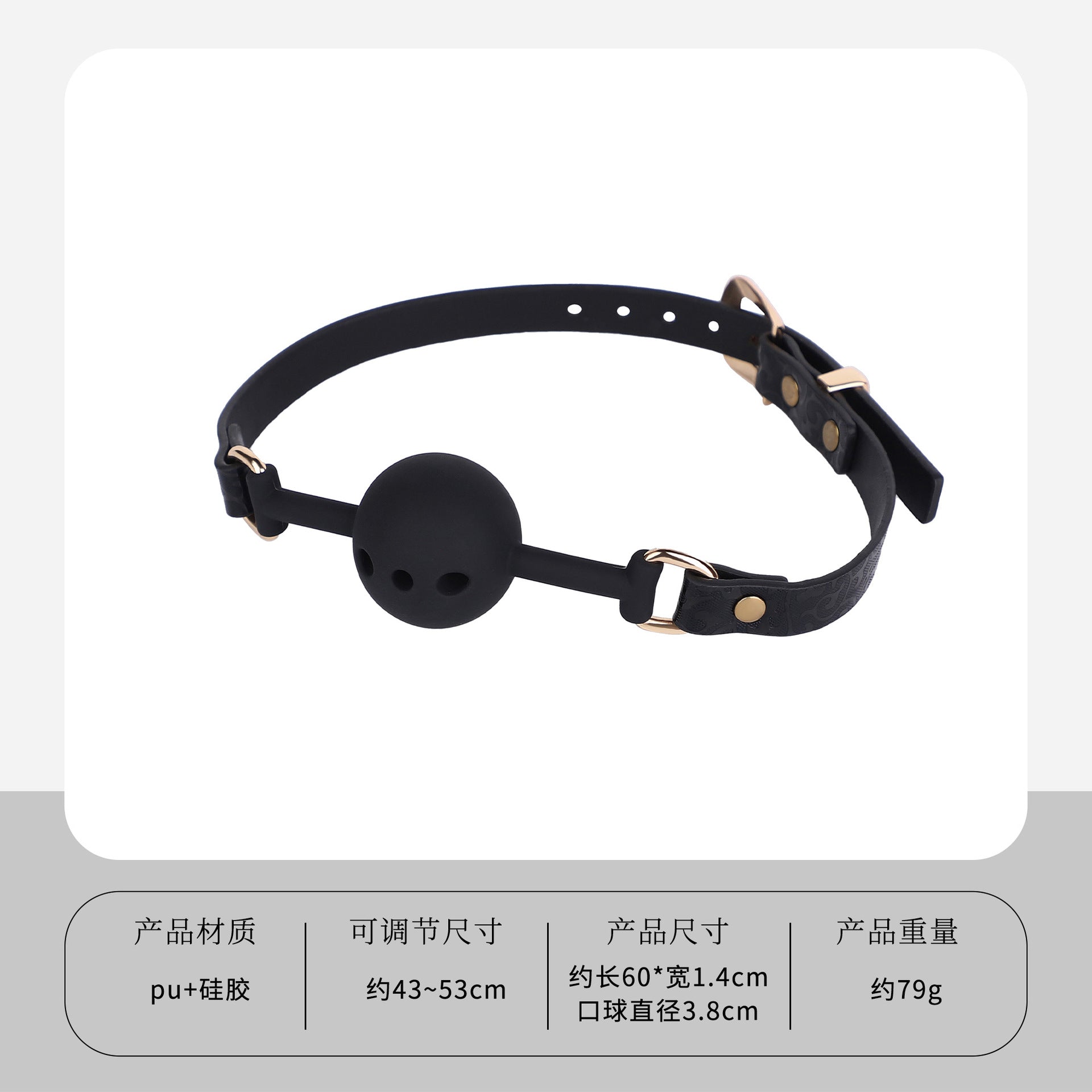 SM Props Sex Oral Ball Female M Training Deep Throat Oral Bite Ring Forced Mouth Opening Bone Silicone Mouth Gag Cat Whiskers Mouth Shackle