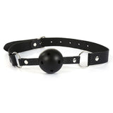 Bondage Mouth Ball Leather SM Restraint Training Mouth Gag Couple Flirting Adult Products Alternative Erotic Toys
