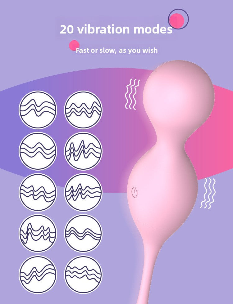 Female Shrink Ball Invisible Wearable Vibrator Wireless Remote Control Flirting Masturbator Adult Sex Toys Factory