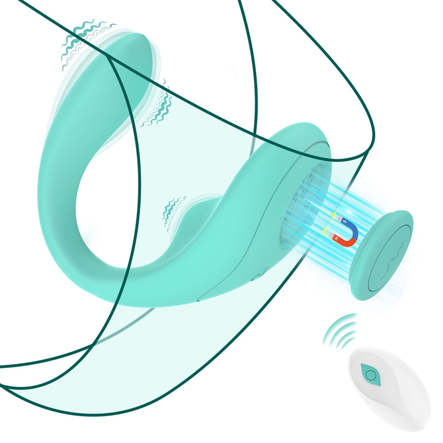 New Wearable Vibrator for Women, Masturbation Massager, APP-Controlled Vibrating Sex Toy