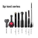 Punishment Training SM Props Acrylic Ruler Spanker Erotic Leather Spanker SP Leather Whip Pointer Alternative Adult Products