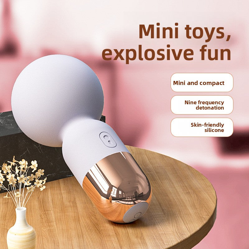 Mini Massage Stick Dormitory Silent Vibrator Female Masturbator Adult Clitoral Masturbation Massage AV Stick