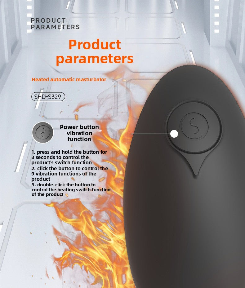 Sucking Heating Penis Trainer Male Masturbation Male Masturbator Exercise Cup Masturbation Aircraft Cup