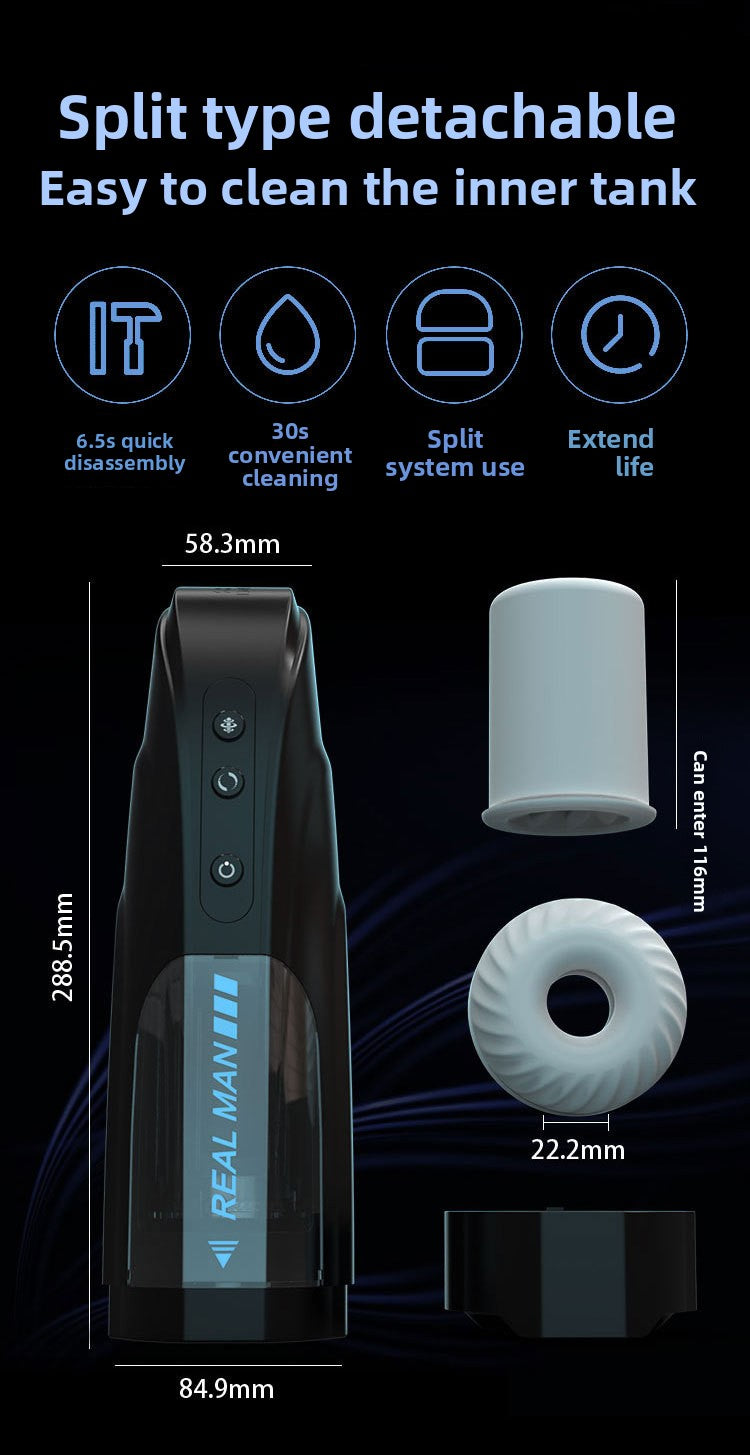 Talon Aircraft Male Cup Fully Automatic Telescopic Rotating Variable Speed Male Masturbator Fully Automatic Aircraft Cup