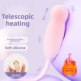 Heated Telescopic Vibrator Strong Vibration Adult Female Toy Insertable Female Masturbation Vibrator Sex Toy