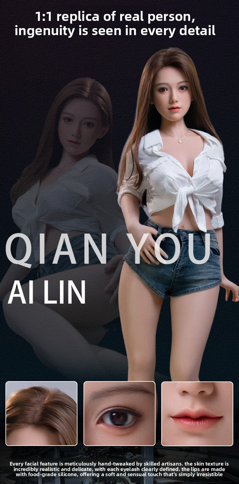 Full Body Silicone Inflatable Doll Full Body Skeleton Adult Male Realistic Sex Toy Silicone Doll