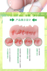 Male Masturbator Aircraft Cup 4D Famous Device Simulation Vagina Inverted Mold Sex Toys Adult Sex Toys