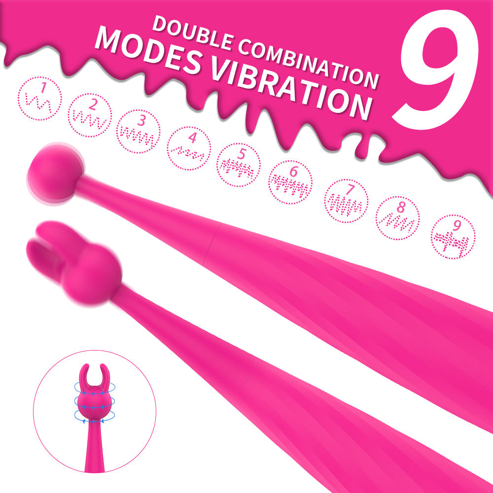 Trendy Pen High Frequency Clitoral Vibration Massager G-Spot Wand Masturbation Wand