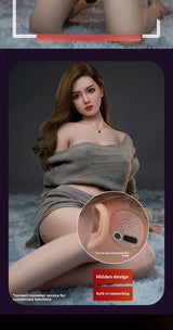 Silicone Doll Realistic Adult Male Sex Toy Non-Inflatable Full Body Skeleton Doll