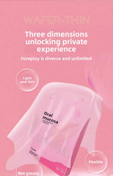 Fruity Oral Sex Mask for Men and Women, Cunnilingus Mask for Couples, Intimate Flirting Tool, Adult Sex Toys