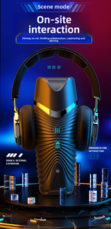 Airplane Cup Fully Automatic Intelligent Heating Telescopic Male Masturbator Clip Suction Cup Adult