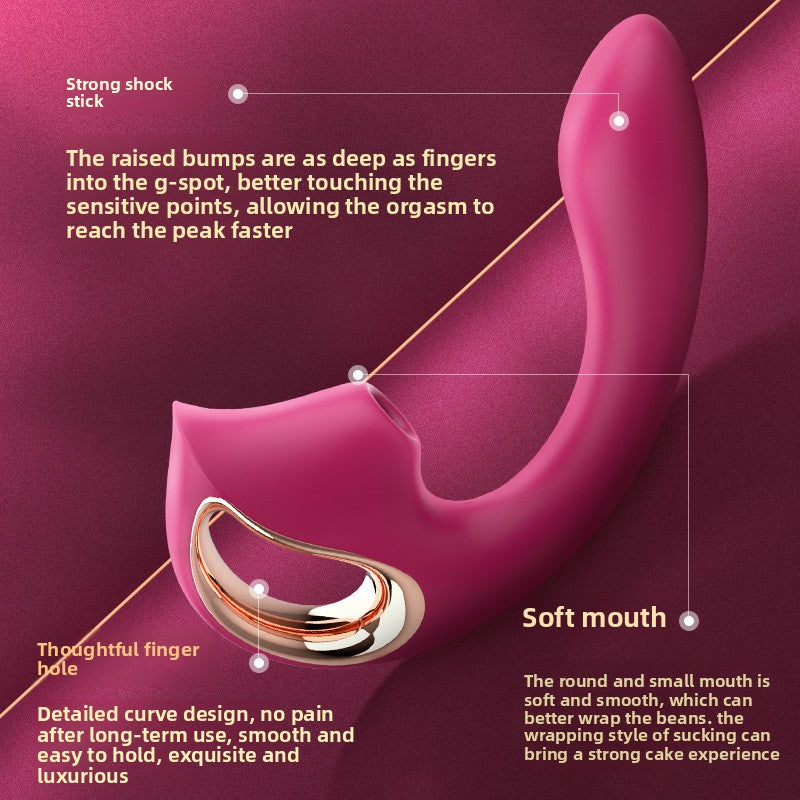 Hot Selling Sucking Strong Vibration Female Masturbation Breast Massage Clitoral Stimulation Female Masturbation Sucking Vibrator