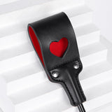 Sex Toys SM Props Hollow Heart-Shaped Sex Clapper SP Long Rod Sex Leather Clapper Adult Products