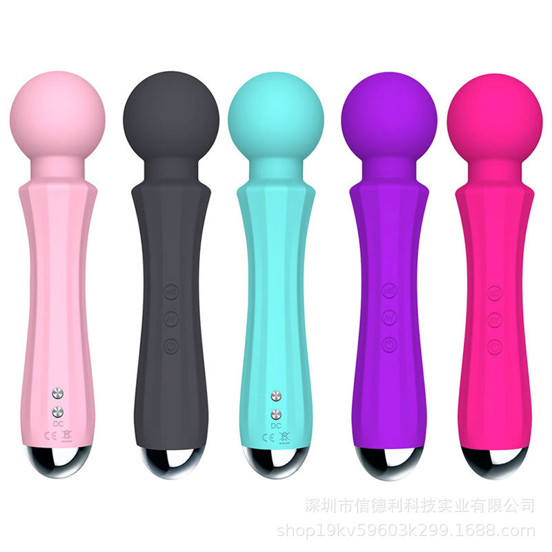 Kaiser Strong Vibration AV Wand Orgasm Silicone Magnetic Electric Massager Adult Sex Toys