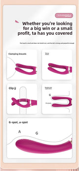 New Product Shand AmzingToy Luxury H Series Mini Vibrating Clitoral Sucker Tongue Licking Massager Vibrator for Women