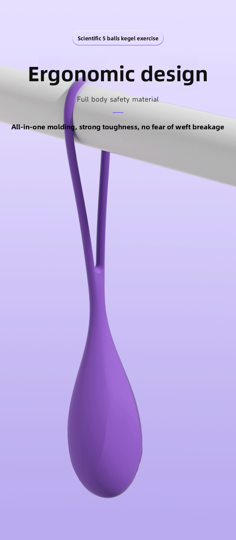 Vaginal Dumbbell 5 Balls Pelvic Floor Muscle Trainer Kegel Ball Sex Toys