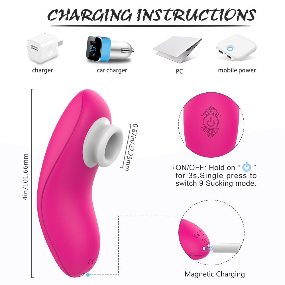 Female Multi-frequency Charging Vibration Pussy Licking Device Clitoris Sucking Device Female Masturbation Adult Sex Products