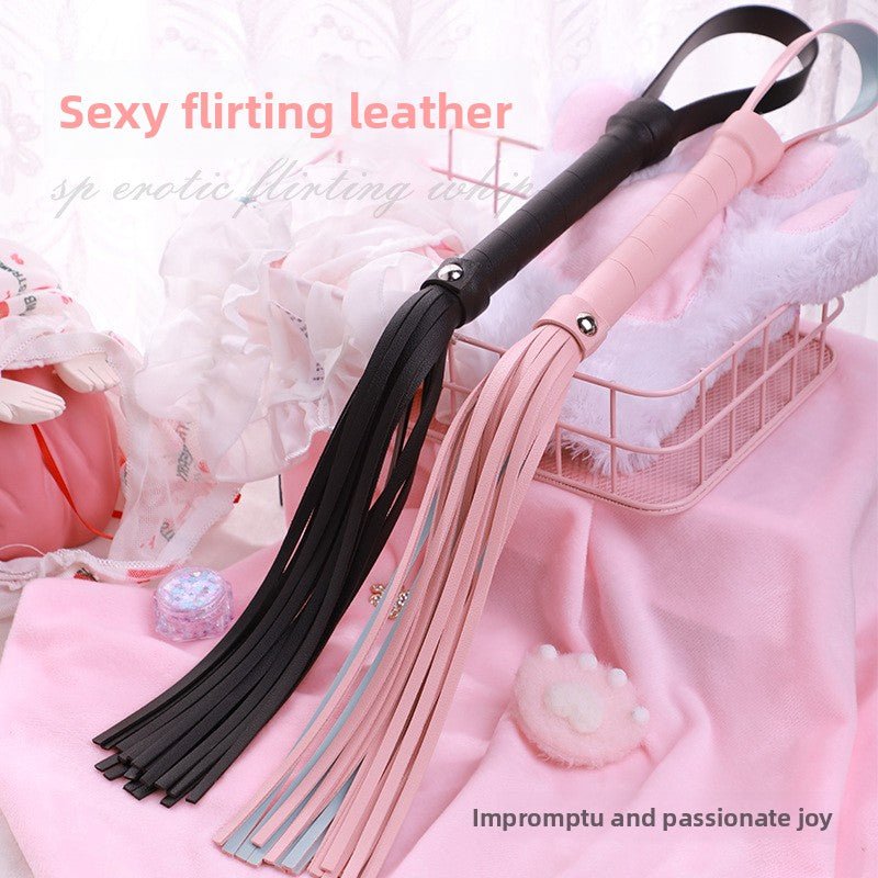 Alternative Erotic SM Props Female Slave Training Sexual Punishment SP Whip Macaron Erotic Whip SM Adult Products