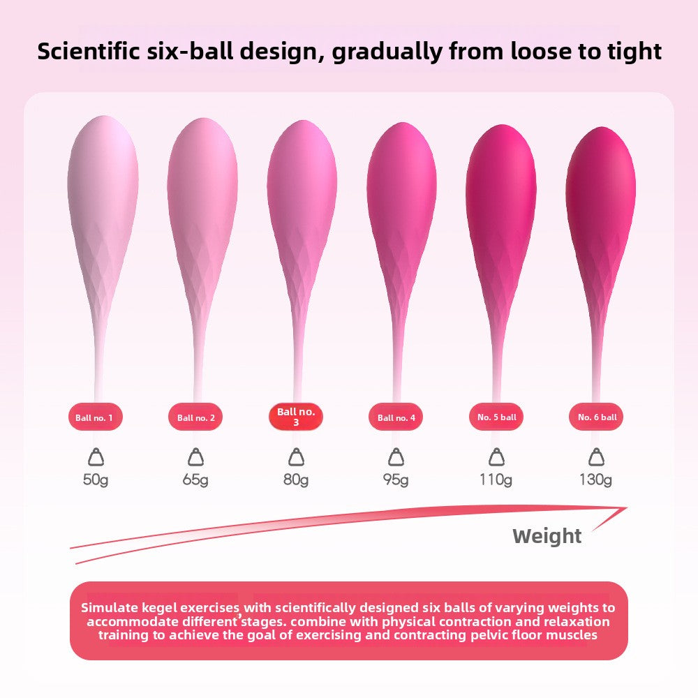 Vaginal Dumbbell Kegel Ball for Women Pelvic Floor Muscle Trainer Private Area Tightening Exerciser