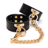 High-end SM Props Genuine Leather Collar Whip Female Slave Training Bondage Tools Mouth Gag Handcuffs