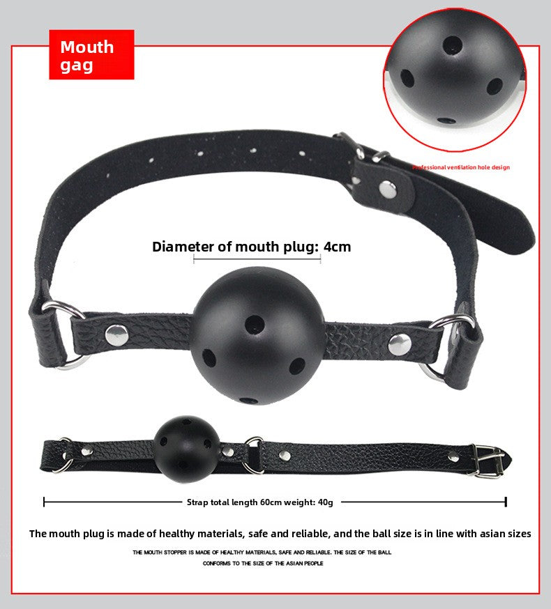 Sex Toys SM Props 10-Piece Set Binding Rope Restraints Handcuffs Training Mouth Gag Nipple Clamps Alternative Adult Sex Products